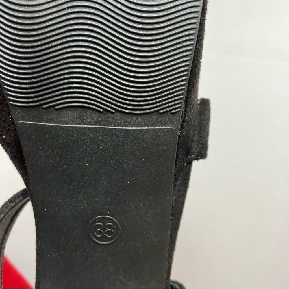 Black platform shoe size 7 - Picture 5 of 7
